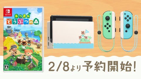 Nintendo Switch - 任天堂Switch あつまれ どうぶつの森 Joy-Conのみ ...